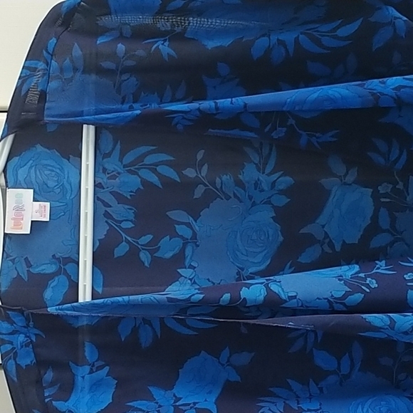 LuLaRoe Shirley Open Ruffle Cardigan Cover-up Duster - Picture 7 of 13